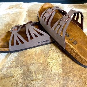 Brown Leather Birkenstock